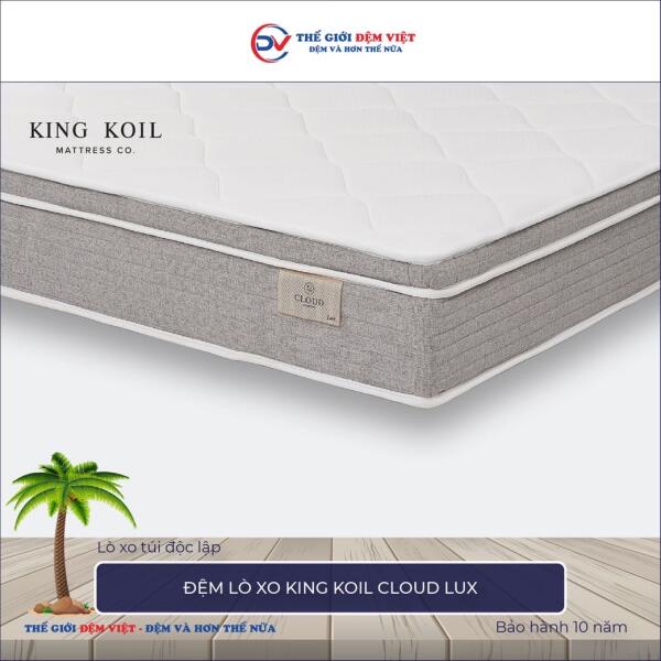 Đệm lò xo King Koil Cloud Lux 2